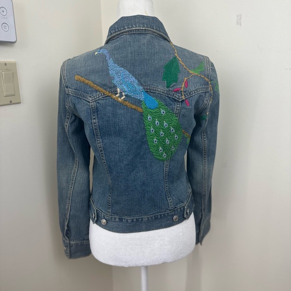Embroidered Denim Jacket - Picture 3 of 5